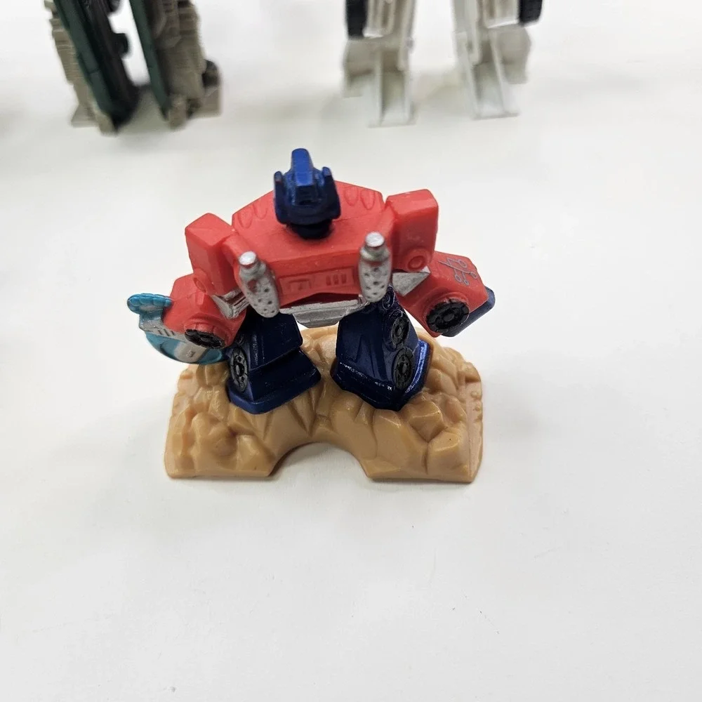 Lot of 5 Transformers Action Figures - Optimus Prime, Bumblebee & More